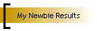 My Newbie Results